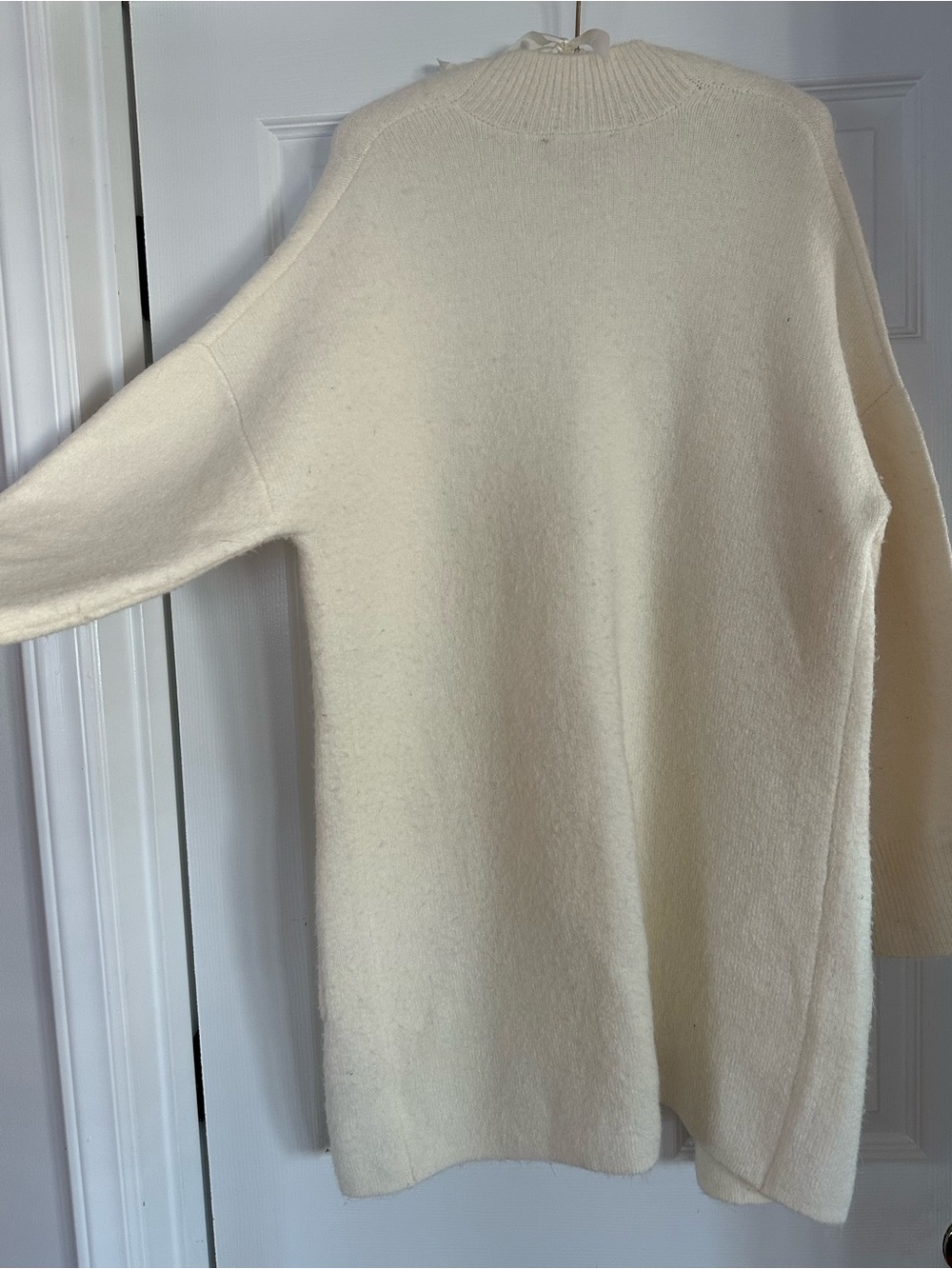 Express Long Winter White Sweater /Duster